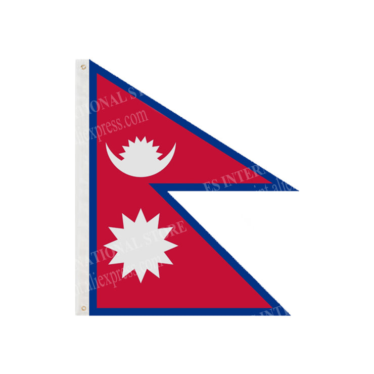 Nepal Flag National Polyester Banner Flying 90*150cm  3*5ft Flag All Over The World Worldwide Outdoor