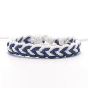 Fashion colorful bracelet cotton thread woven geometric hand rope Nepal ethnic style hand-woven friendship bracelet bohemian