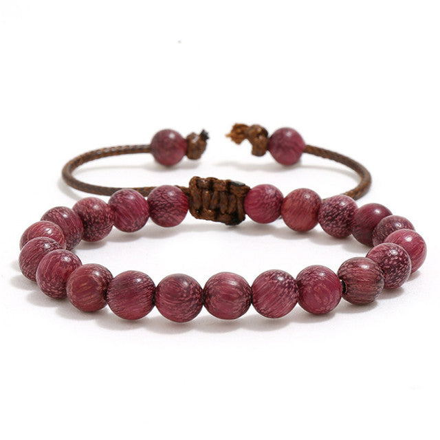 108 Wood Beads OM Lotus Multilayer Bracelet Tibetan Buddhist Mala Buddha Charm Rosary Bracelet Yoga Wooden For Women Men Jewelry