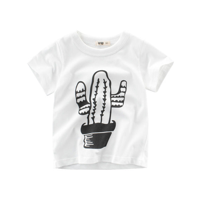 New 2022 Baby Clothes Children&#39;s Summer Boy Short-sleeved Products Children&#39;s Striped T-shirt Lycra Cotton Bottoming Shirt